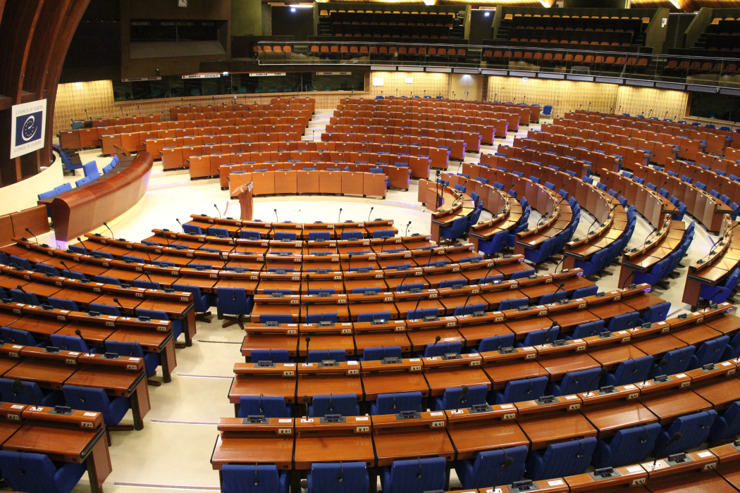 Hémicycle du Conseil de l'Europe