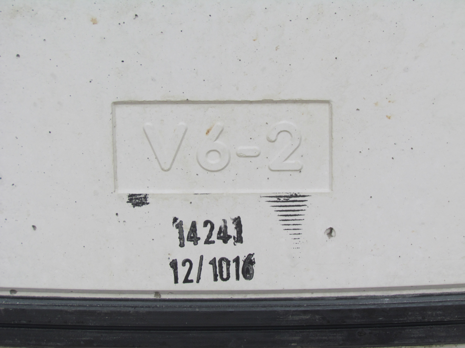 Identification des voussoirs : Numéro et moule