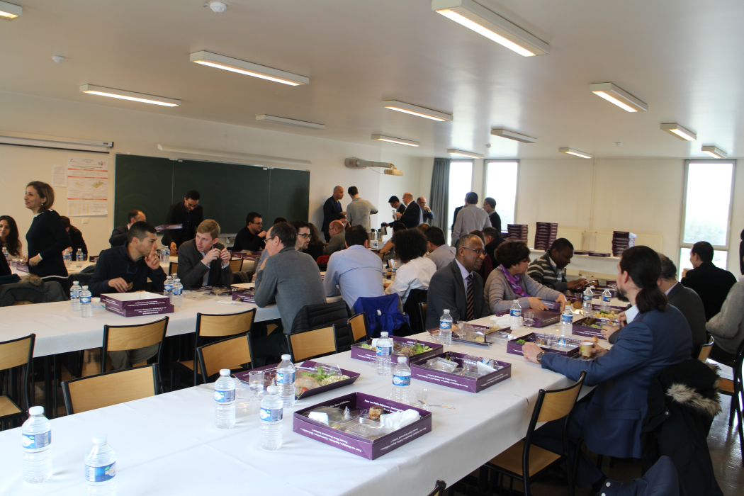 Repas avec les entreprises