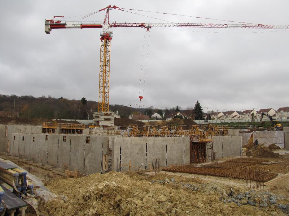Vu générale du chantier